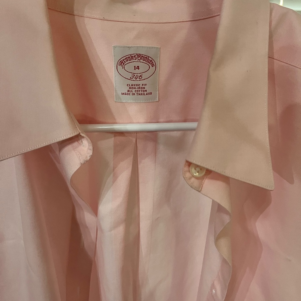 Brooks Brothers Pink Casual Button Down Shirt